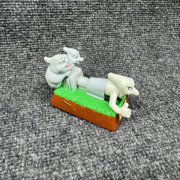 RARE 1998 Fatso Stinkie Stretch 4.25" Burger King Action Figure Casper - Picture 5 of 10